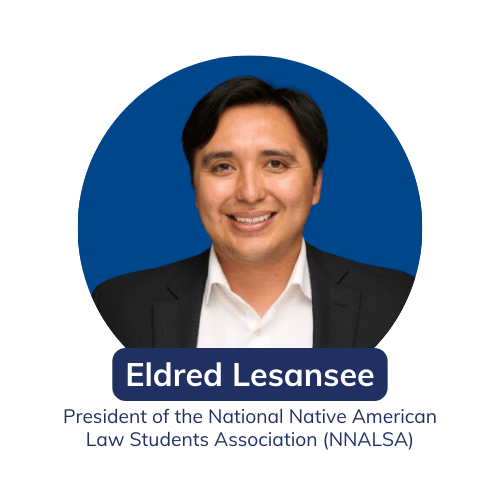 Leadership Connect Eldred Lesansee President of the National Native American Law Students Association (NNALSA)