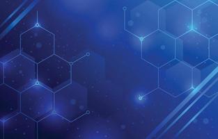 technology blue background free vector